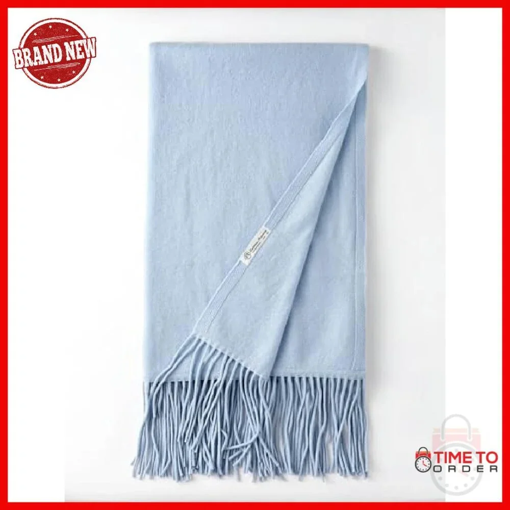 Luxury Cashmere Wool Blend Shawl Wrap 87